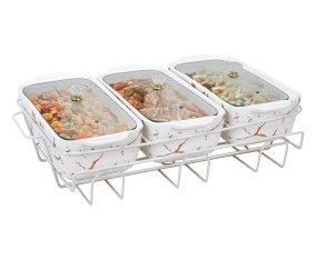 Vicenza Wadah Saji Serena Putih 1300ml BM916